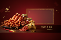Korean Ginseng Banner